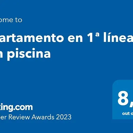 Апартаменты En 1ª Linea Con Piscina Аликанте