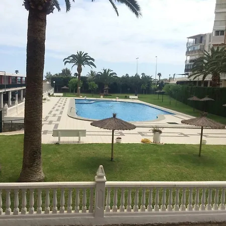 En 1ª Linea Con Piscina Апартаменты Аликанте