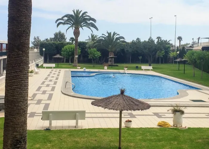 アパート En 1ª Linea Con Piscina アリカンテ